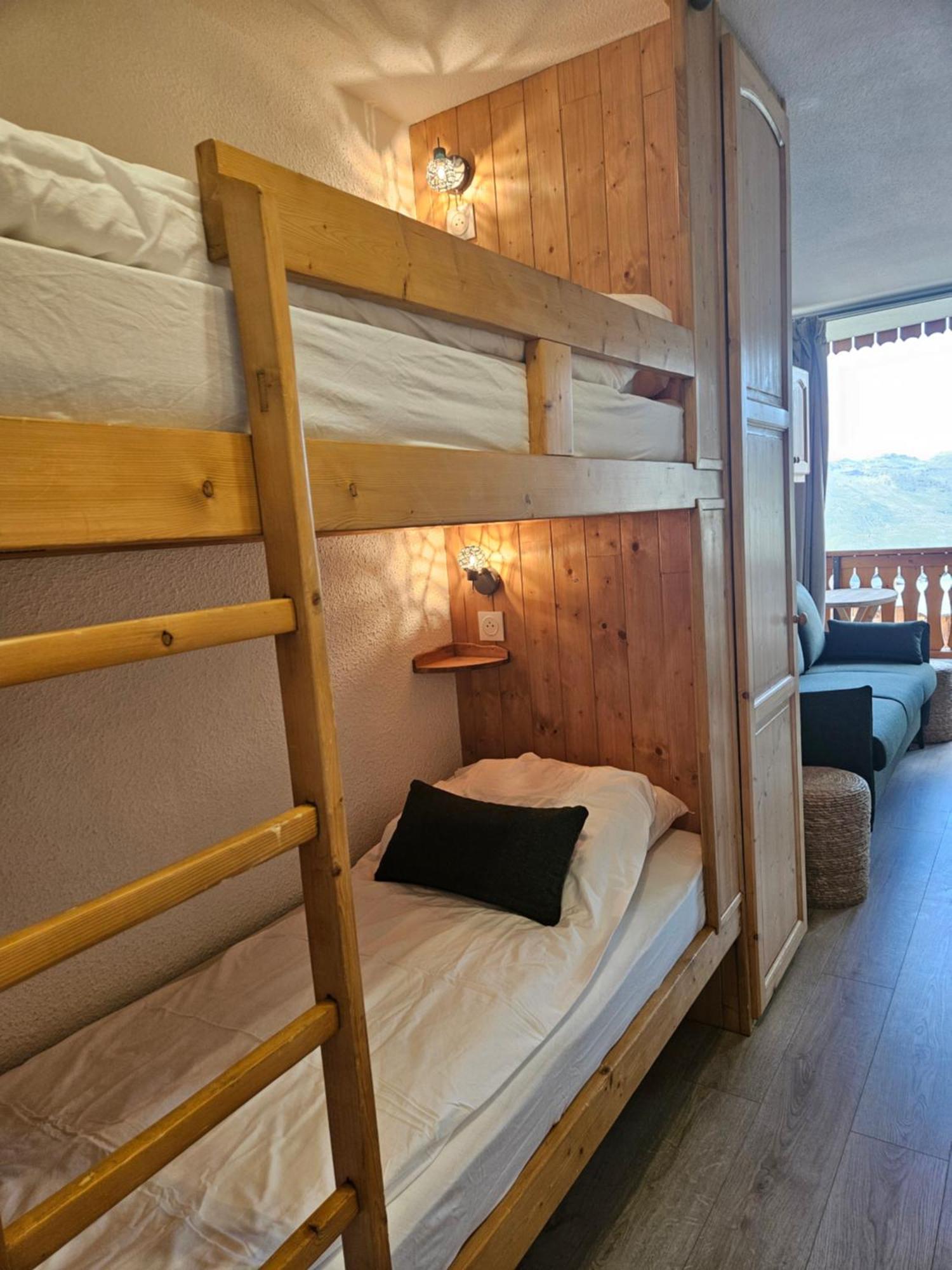 STUDIO 4 PERSONNES Dôme de polset Val Thorens Exterior foto