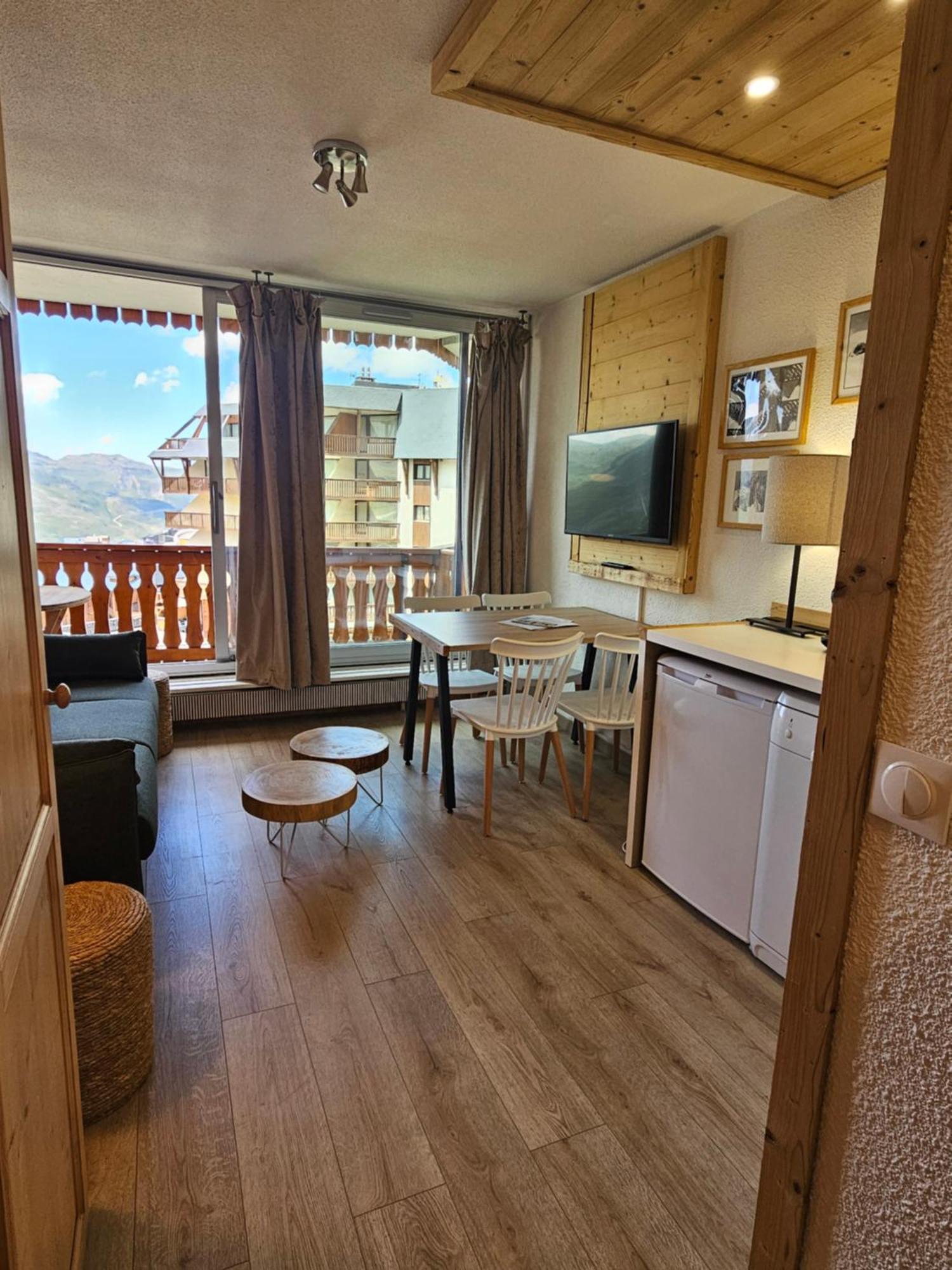 STUDIO 4 PERSONNES Dôme de polset Val Thorens Exterior foto