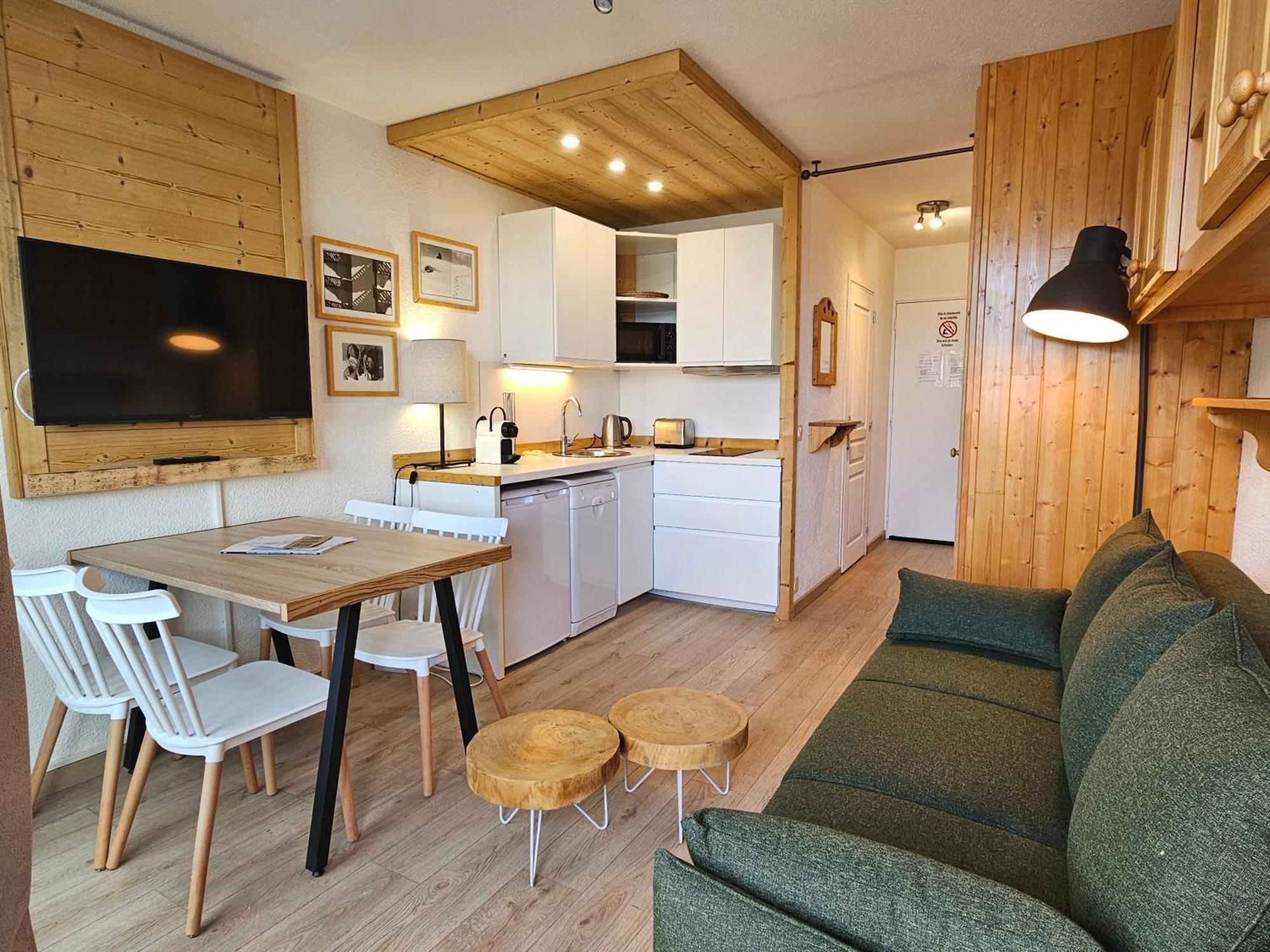 STUDIO 4 PERSONNES Dôme de polset Val Thorens Exterior foto